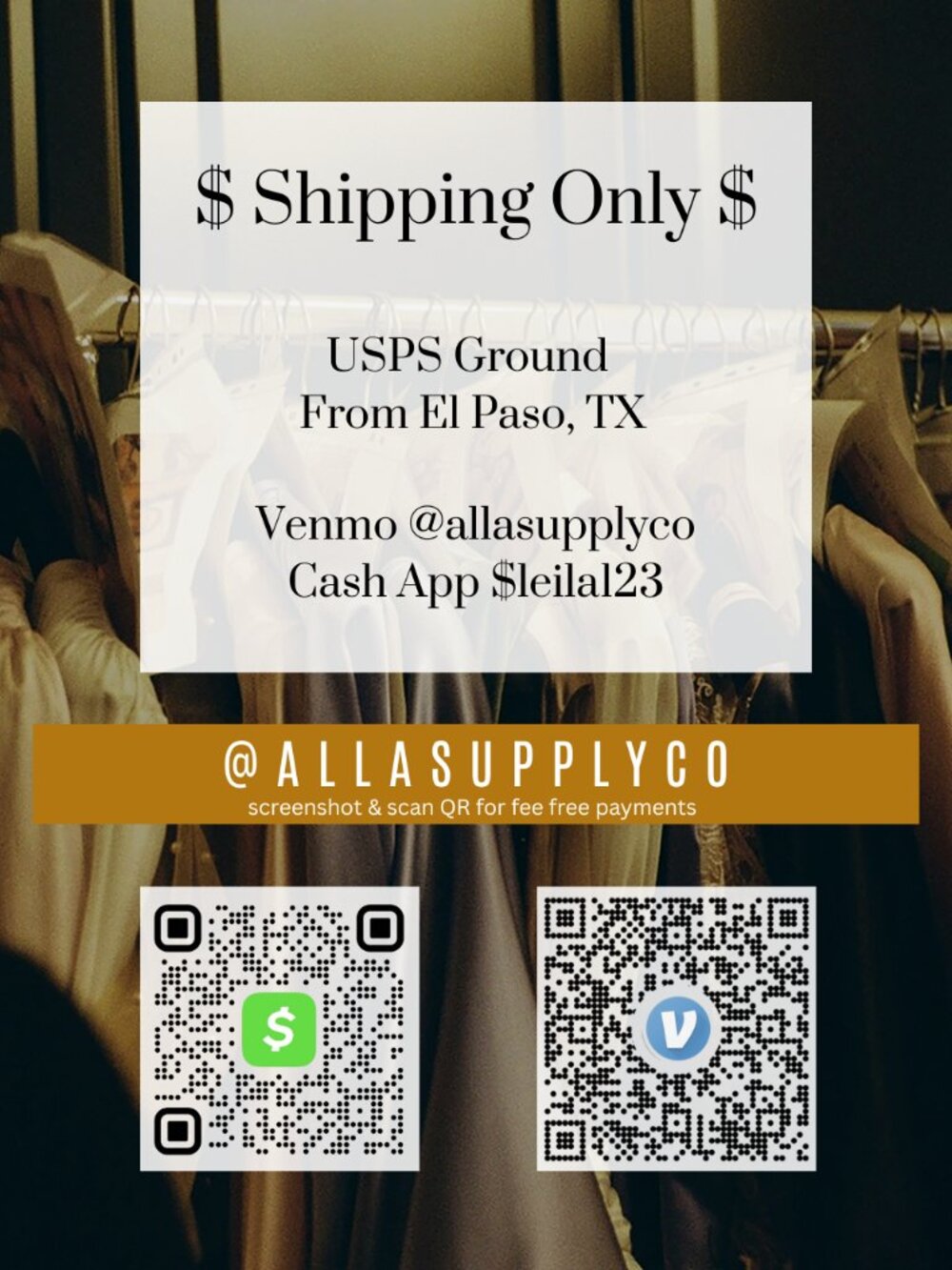 SHIPPING & HANDLING 📦